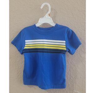 Garanimals Toddler short sleeve T-Shirt Blue with stripes 3T